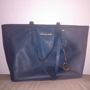 Navy Blue Michael Kors purse